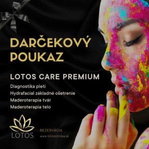 Darčeková poukážka Lotos care premium