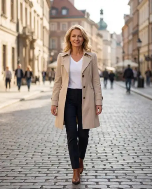 Žena po štyridsiatke, ktorá sa cíti dobre vo svojom tele
